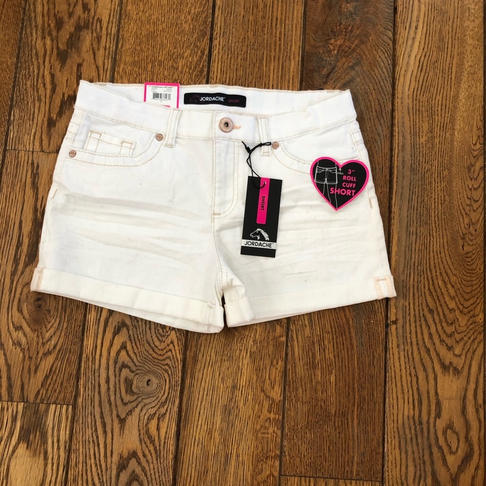 White shorts brand new with tag